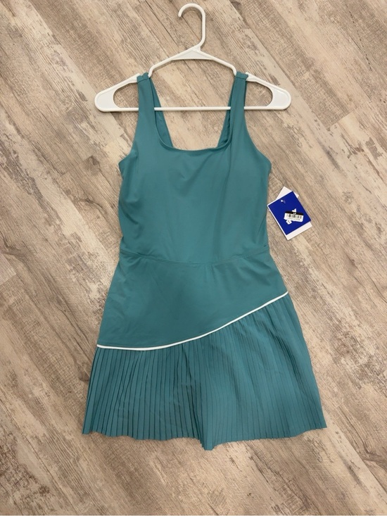 JoyLab Dresses & Skirts - JoyLab Teal Athletic Dress with Pleated Skirt